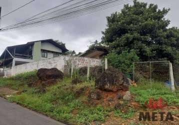 Terreno à venda, 860 m² por r$ 480.000,00 - bom retiro - joinville/sc