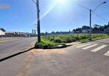 Terreno de esquina com 361,26 m2 à venda em novo hamburgo.