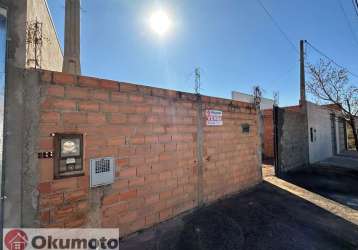 Casa para venda em pirassununga, terrazul, 2 dormitórios, 1 banheiro