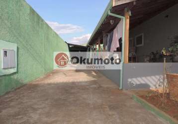 Casa para venda em pirassununga, vila brás, 2 dormitórios, 1 banheiro, 2 vagas