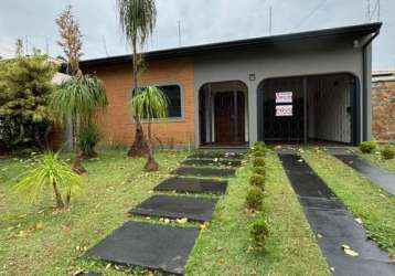 Casa para locação em pirassununga, cidade jardim, 3 dormitórios, 1 suíte, 3 banheiros, 3 vagas