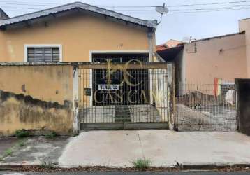 Casa para venda em campinas, jardim aero continental, 2 dormitórios, 1 banheiro, 2 vagas