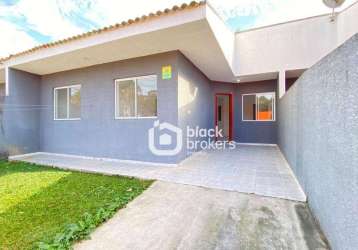 Casa térrea 3 quartos à venda, 61 m² por r$ 220.000 - campo largo da roseira - são josé dos pinhais/pr