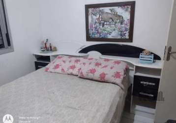 Apartamento 02 dormitório,  ar-condicionado, living dois ambientes, cozinha com área de serviço integrada, banheiro, vaga escriturada. condominio com portaria 24 horas, salão de festas,  playgroud, qu