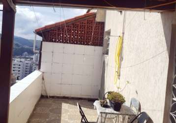 Cobertura duplex de 3 quartos no centro - juiz de fora - mg