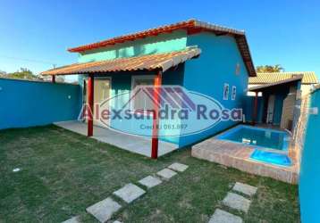 Casa em unamar - tamoios/cabo frio orla 500