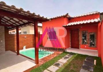 Casa em unamar - condomínio verão vermelho e terramar