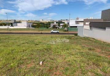 Terreno à venda, 471 m² por r$ 632.000,00 - condomínio alphaville 1 - granja marileusa  - uberlândia/mg