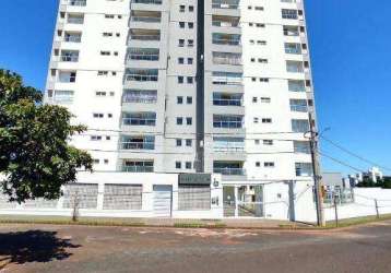 Apartamento com 3 suítes à venda, 136m² por r$ 790.000 - patrimônio - uberlândia/mg