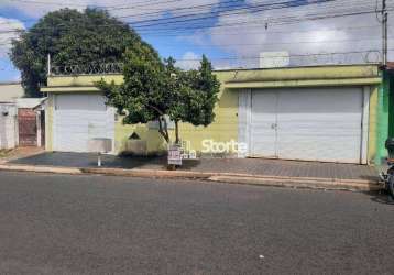 Terreno com 3 casas à venda, 320 m² por r$ 680.000 - tibery - uberlândia/mg