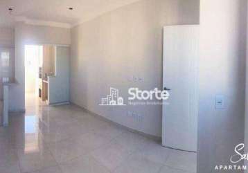 Apartamento com 2 dormitórios à venda, 60 m² por r$ 332.000,00 - santa mônica - uberlândia/mg