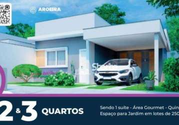 Lindas casas com plantas de 2 e 3 dormitórios à venda, 71 m² a 78m² a partir de  r$ 425.000 - jardins mansour - uberlândia/mg