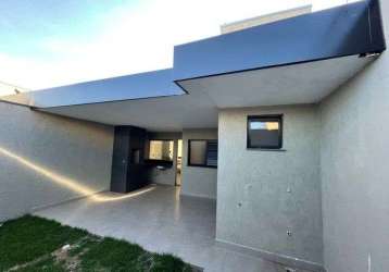 Casa com 3 dormitórios à venda, 95m² por r$ 450.000 - vida nova - uberlândia/mg