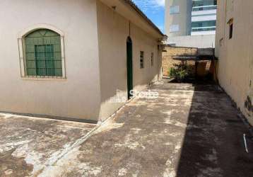 Terreno com duas casas à venda, 360m² por r$ 472.500 - santa mônica - uberlândia/mg