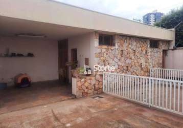 Casa com 3 dormitórios à venda, 360 m² por r$ 650.000,00 - tabajaras - uberlândia/mg