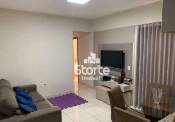 Apartamento com 2 dormitórios à venda, 59 m² por r$ 300.000,00 - itapema sul - uberlândia/mg