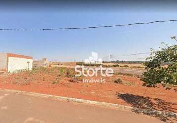 Terreno à venda, 250m² por r$ 180.000 - portal do vale - uberlândia/mg