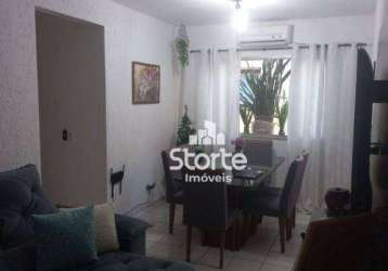 Apartamento com 2 dormitórios à venda, 75 m² por r$ 295.000,00 - saraiva - uberlândia/mg