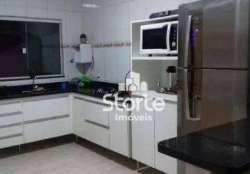 Casa com 3 dormitórios à venda, 180 m² por r$ 450.000,00 - jardim holanda - uberlândia/mg