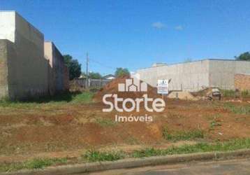 Terreno à venda, 412 m² por r$ 200.000,00 - shopping  park - uberlândia/mg