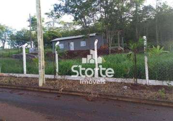 Chácara à venda, 1.000m² por r$ 200.000 - área rural - uberlândia/mg