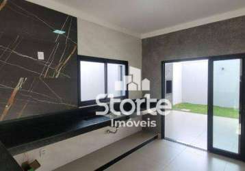 Casa com 3 suítes à venda, 150m² por r$ 900.000 - granada - uberlândia/mg