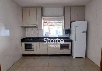 Casa com 3 dormitórios à venda, 80 m² por r$ 350.000,00 - jardim ipanema - uberlândia/mg