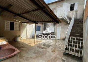 Casa + sobrado à venda por r$ 500.000 - planalto - uberlândia/mg