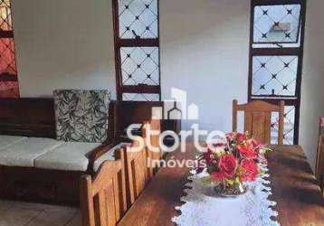 Casa com 3 dormitórios à venda, 155 m² por r$ 560.000,00 - pacaembu - uberlândia/mg