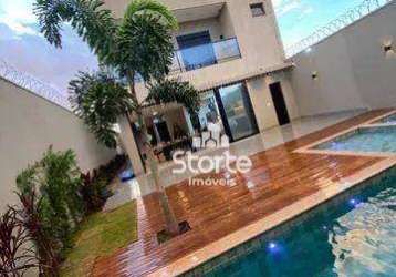 Casa com 4 dormitórios à venda, 196 m² por r$ 1.200.000,00 - portal do vale - uberlândia/mg