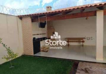 Casa com 2 dormitórios à venda, 115 m² por r$ 340.000,00 - fruta do conde - uberlândia/mg