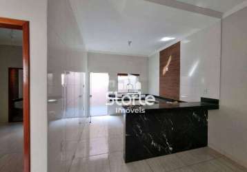 Linda casa com 2/4 à venda, 89m² por r$ 275.000 - jardim brasília - uberlândia/mg