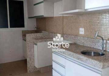 Flat com 1 dormitório à venda, 39 m² por r$ 350.000,00 - morada da colina - uberlândia/mg