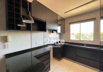 Apartamento com planejados de 2/4 à venda, 57m² por r$ 300.000 - tibery - uberlândia/mg