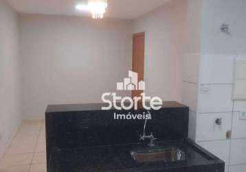 Apartamento com 2 dormitórios à venda, 42 m² por r$ 165.000 - gávea sul - uberlândia/mg