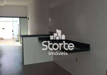 Casas com 2 dormitórios à venda, 58 m² por r$ 245.000 - jardim canaã - uberlândia/mg