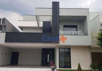 Casa com 4 dormitórios à venda, 272 m² por r$ 2.490.000,00 - condomínio reserva real - paulínia/sp