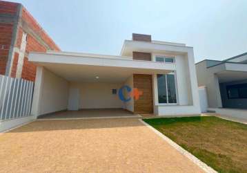 Casa com 3 dormitórios à venda, 204 m² por r$ 1.950.000,00 - condomínio villa bella siena - paulínia/sp