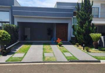 Casa com 3 dormitórios à venda, 189 m² por r$ 1.100.000,00 - condomínio terras do fontanário - paulínia/sp