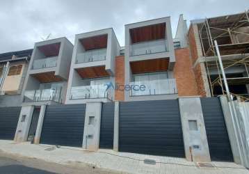 Casa em condomínio fechado com 3 quartos à venda na rua catulo breviglieri, santa catarina, juiz de fora, 200 m2 por r$ 939.000