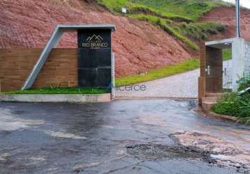 Terreno em condomínio fechado à venda na avenida barão do rio branco, quintas das avenidas, juiz de fora, 301 m2 por r$ 195.000