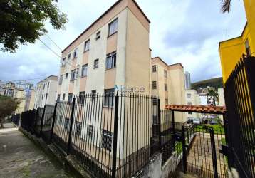 Apartamento com 2 quartos para alugar na rua nair de castro cunha, cascatinha, juiz de fora, 50 m2 por r$ 1.000