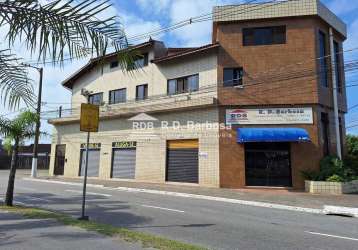 Ponto comercial com 2 salas para alugar na avenida presidente kennedy, 11.027, balneário maracanã, praia grande por r$ 2.500