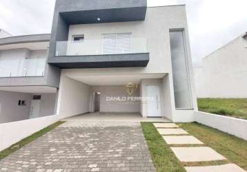 Casa com 3 dormitórios à venda, 160 m² por r$ 950.000,00 - condomínio terras de são francisco - sorocaba/sp