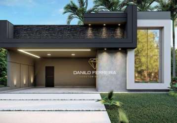 Casa com 3 dormitórios à venda, 205 m² por r$ 1.390.000,00 - condomínio residencial evidências - indaiatuba/sp