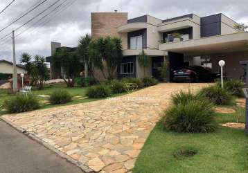 Casa com 4 dormitórios à venda, 456 m² por r$ 2.300.000,00 - condomínio terras de mont serrat - salto/sp