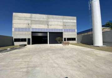 Galpão para alugar, 1463 m² por r$ 55.000,00/mês - jardim das rosas - itu/sp