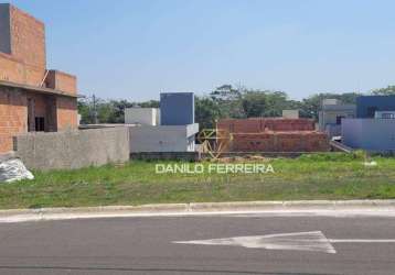 Terreno à venda, 341 m² por r$ 280.000,00 - condomínio lagos d'icaraí - salto/sp