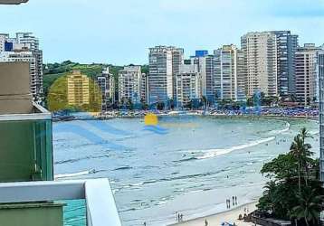 Apartamento com 2 dormitórios à venda, 58 m² por r$ 450.000,00 - pitangueiras - guarujá/sp