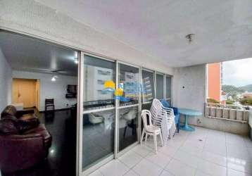 Apartamento com 3 dormitórios à venda, 163 m² por r$ 550.000,00 - pitangueiras - guarujá/sp